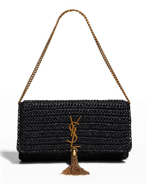 ysl blogger bag pink|YSL kate raffia bag.